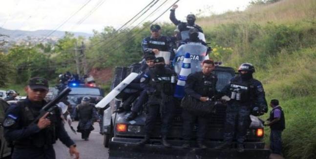 Policía Honduras